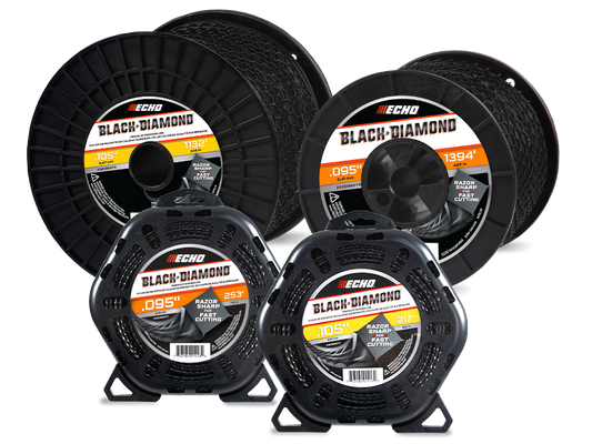 ECHO 3 LB SPOOL .095 BLACK DIAMOND