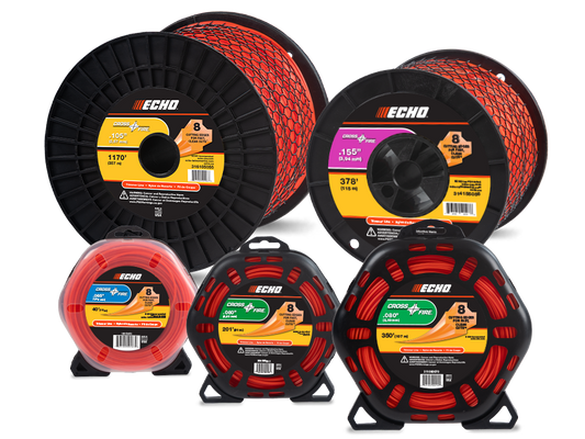 ECHO 1 LB .095 CROSS FIRE TRIMMER LINE