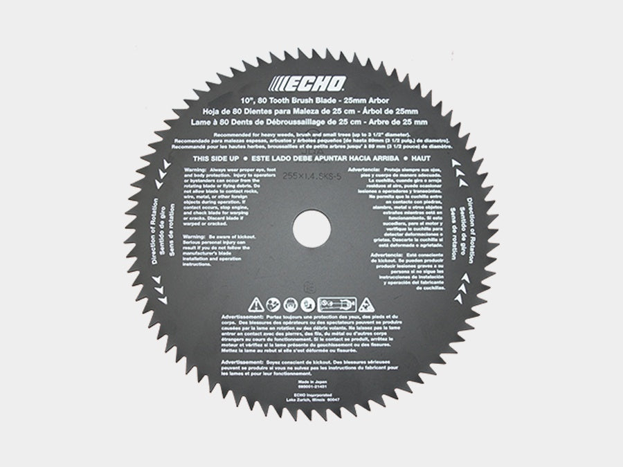 ECHO 80-TOOTH BRUSH BLADE (20MM)